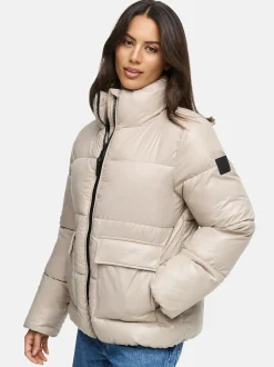 Navahoo Damen Kurzjacke - Eispracht 14 in taupe