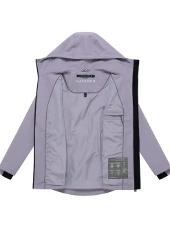 Navahoo Damen Outdoorjacke - Blumentanz 14 in lila