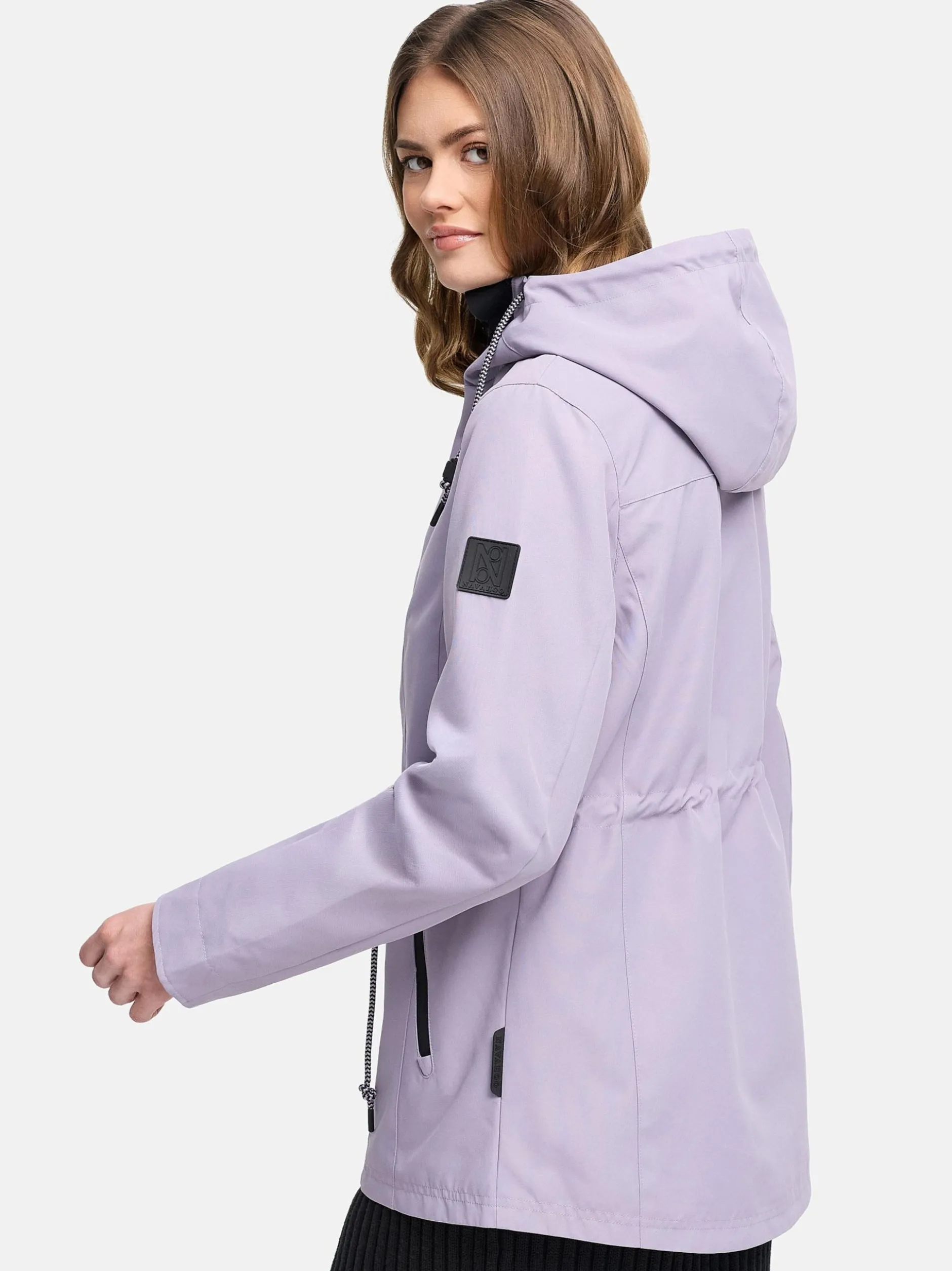 Navahoo Damen Outdoorjacke - Blumentanz 14 in lila