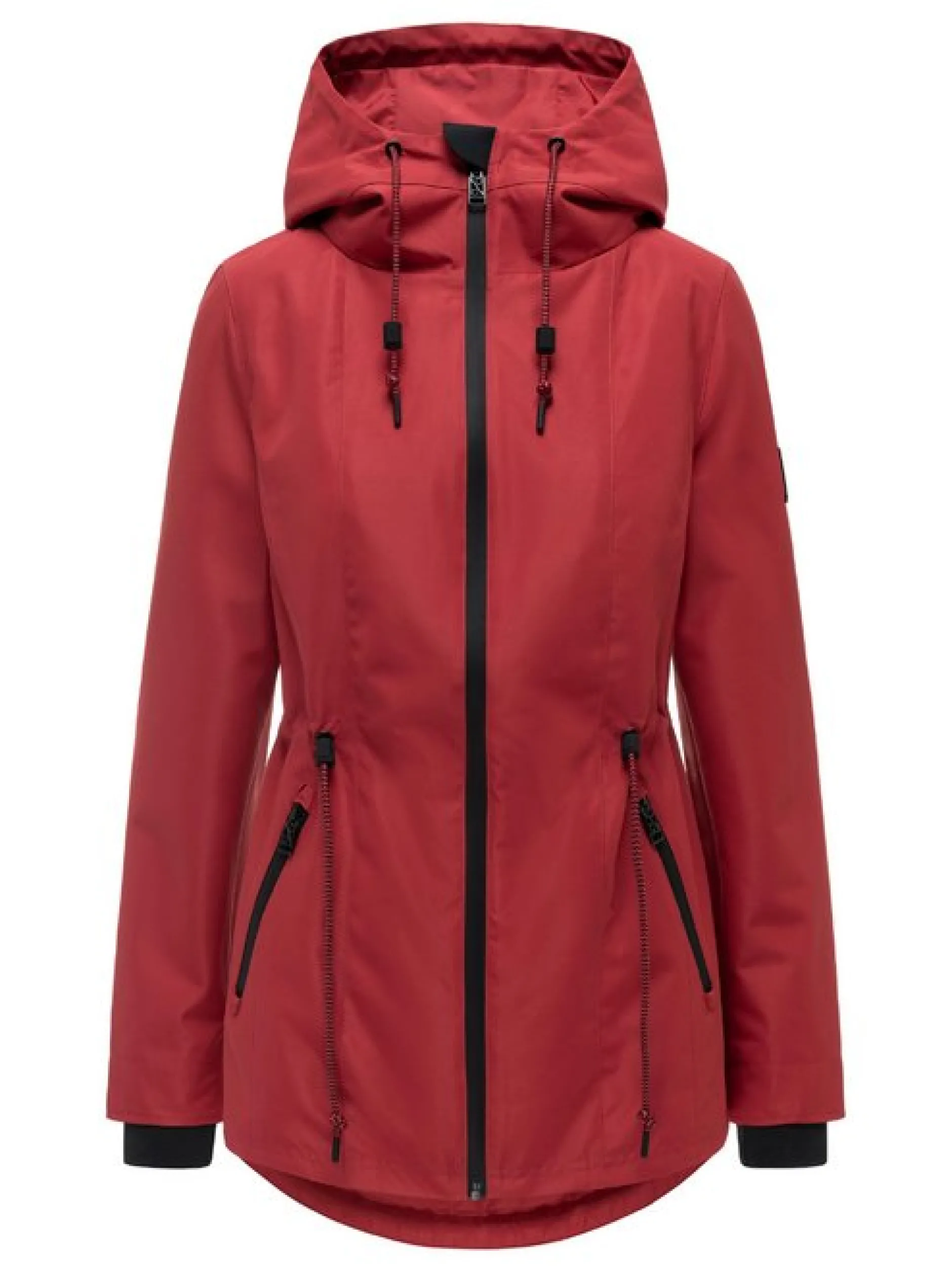 Navahoo Damen Outdoorjacke - Blumentanz 14 in rot