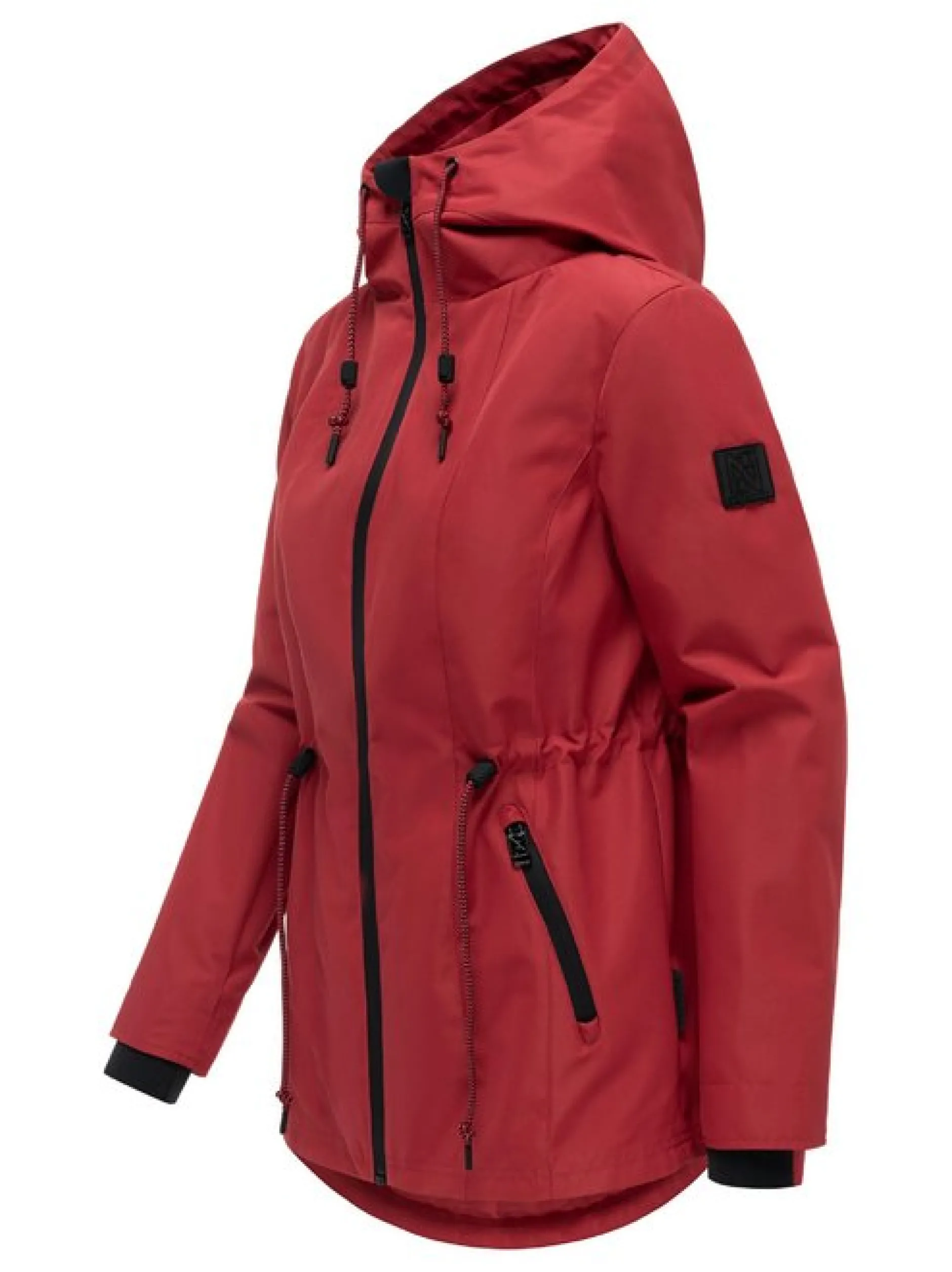Navahoo Damen Outdoorjacke - Blumentanz 14 in rot
