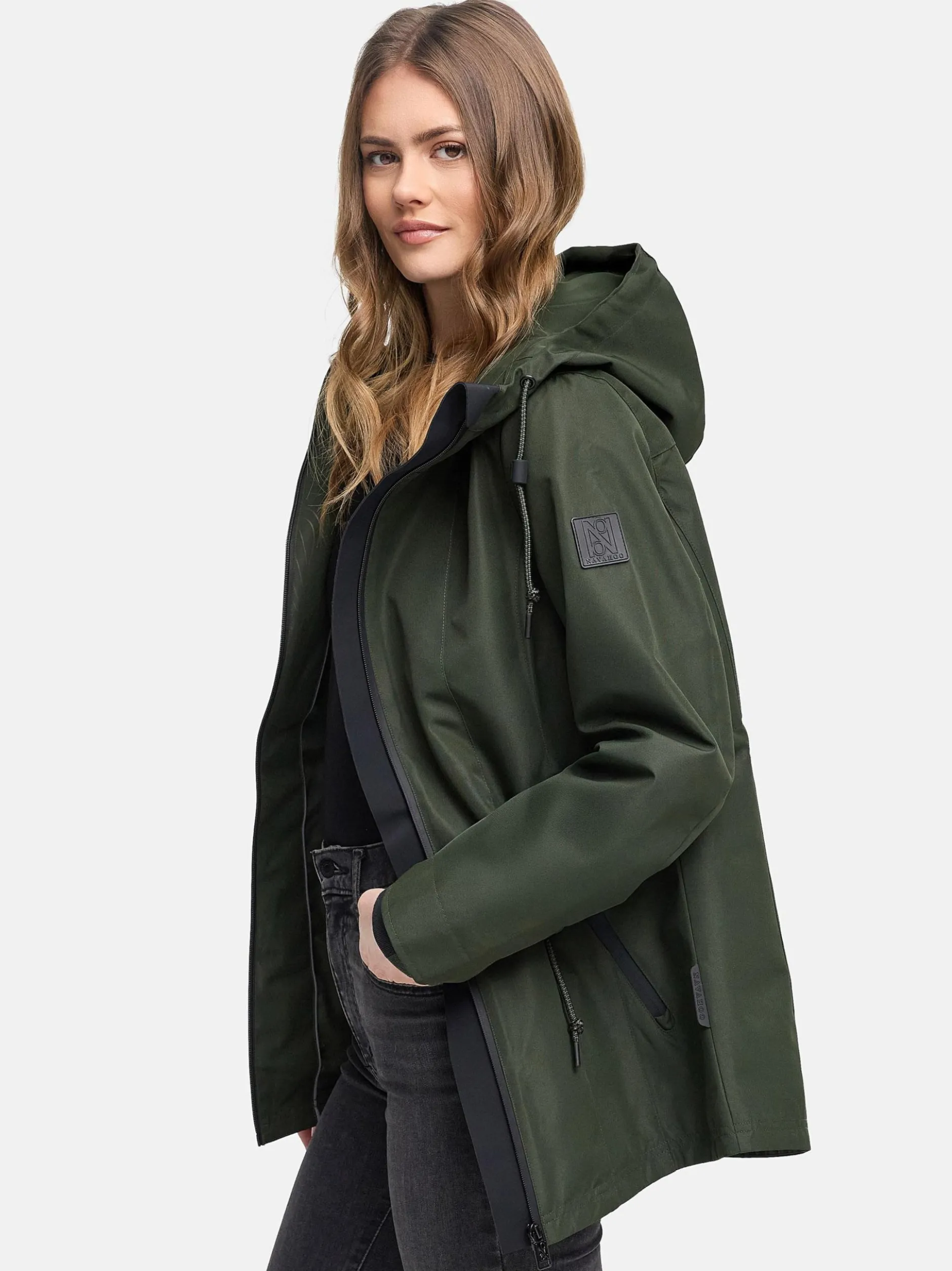 Navahoo Damen Outdoorjacke - Blumentanz 14 in tanne