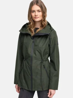 Navahoo Damen Outdoorjacke - Blumentanz 14 in tanne