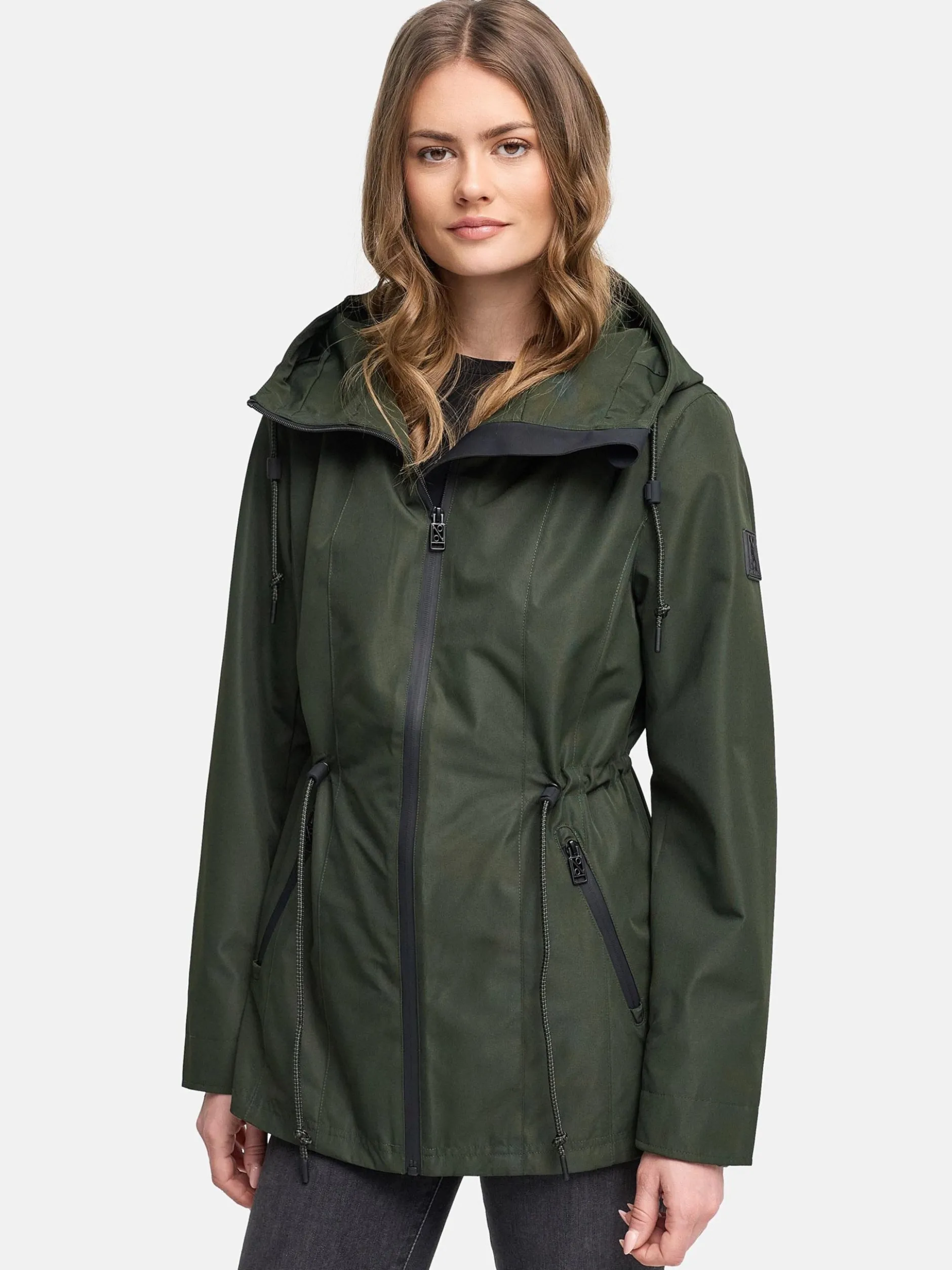 Navahoo Damen Outdoorjacke - Blumentanz 14 in tanne