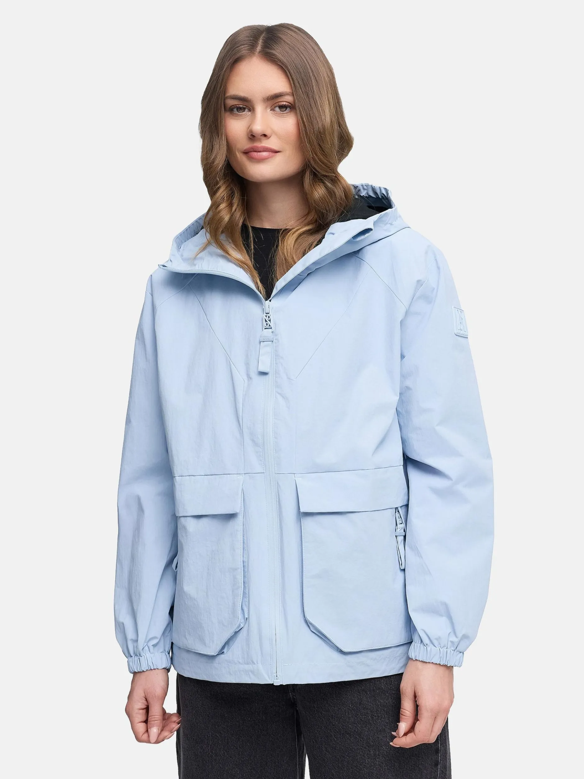 Navahoo Damen Outdoorjacke - Donnerwetter 14 in blau