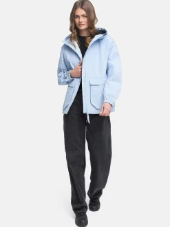 Navahoo Damen Outdoorjacke - Donnerwetter 14 in blau