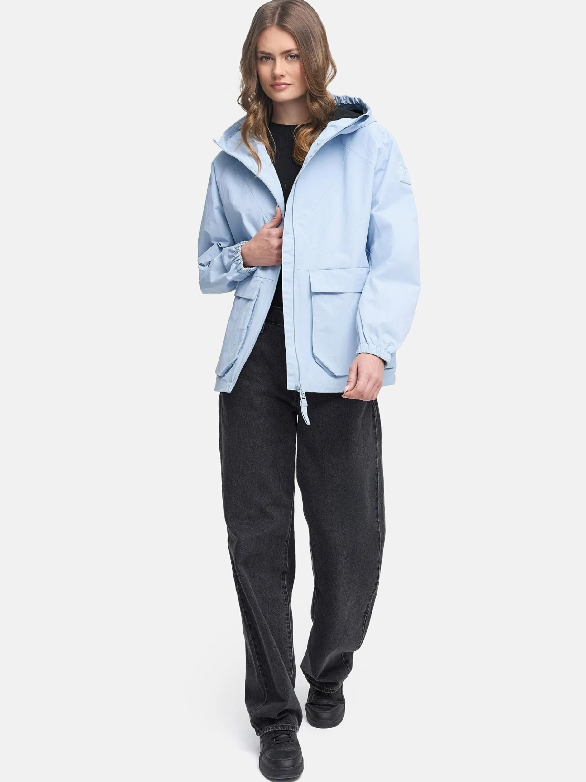Navahoo Damen Outdoorjacke - Donnerwetter 14 in blau