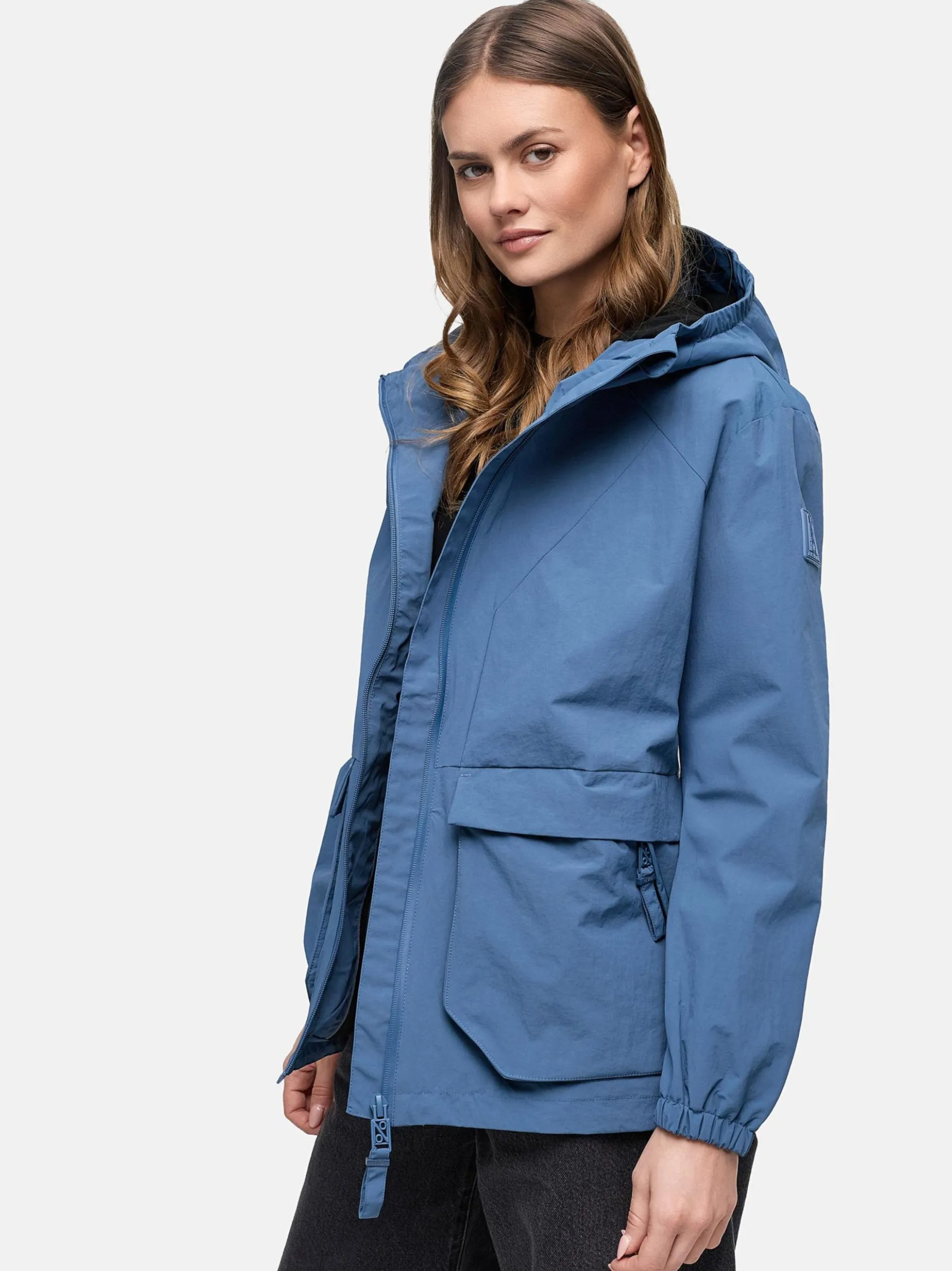 Navahoo Damen Outdoorjacke - Donnerwetter 14 in blue stone