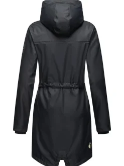 Navahoo Damen Regenjacke - Flower of Ocean in marine