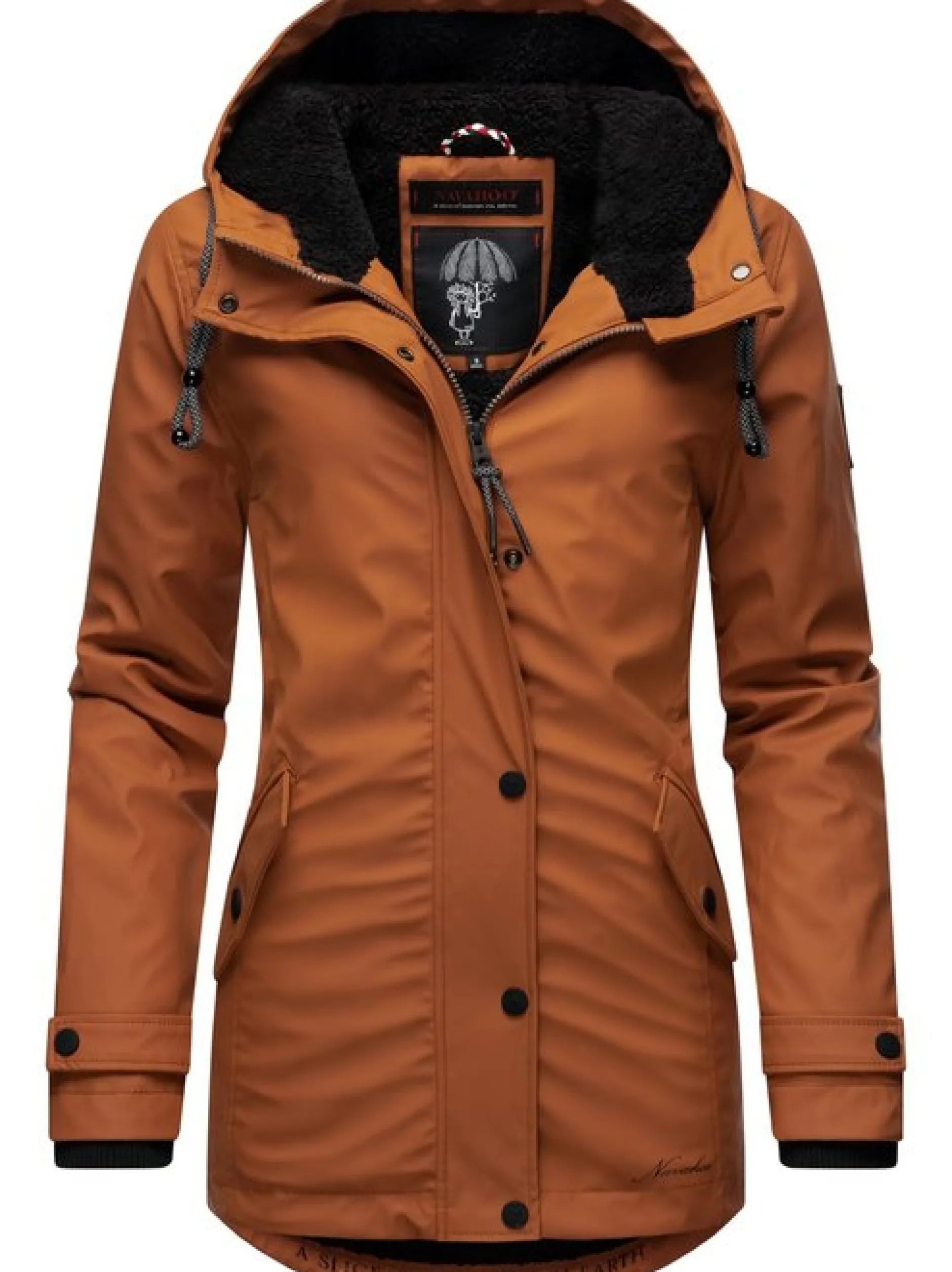 Navahoo Damen Regenjacke - Lindraa in terra