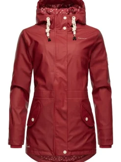 Navahoo Damen Regenjacke - Ocean Heart in rot