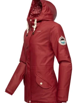 Navahoo Damen Regenjacke - Ocean Heart in rot