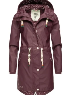 Navahoo Damen Regenjacke - Tropical Storm OO in lila