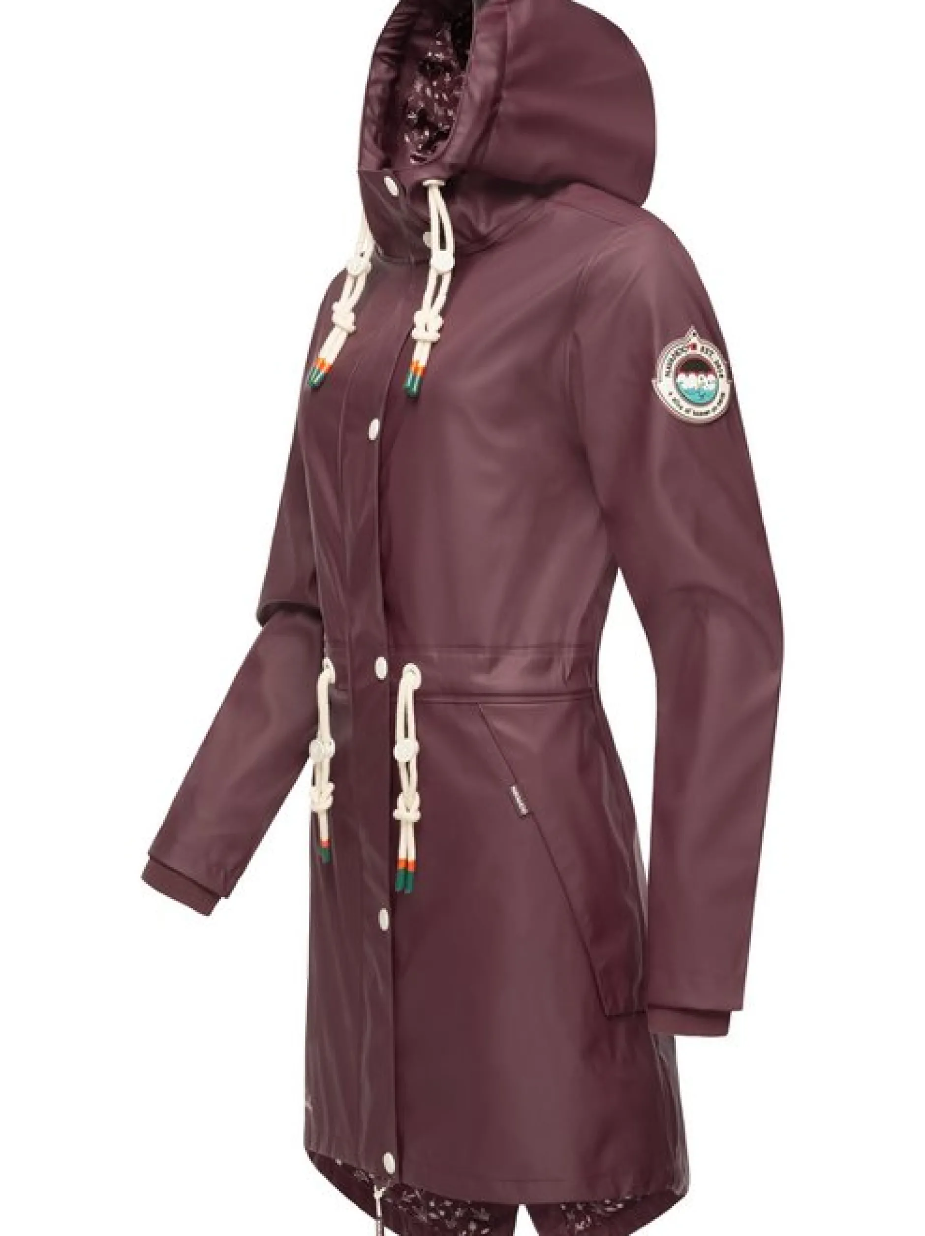 Navahoo Damen Regenjacke - Tropical Storm OO in lila