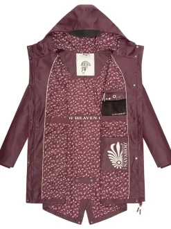 Navahoo Damen Regenjacke - Tropical Storm OO in lila