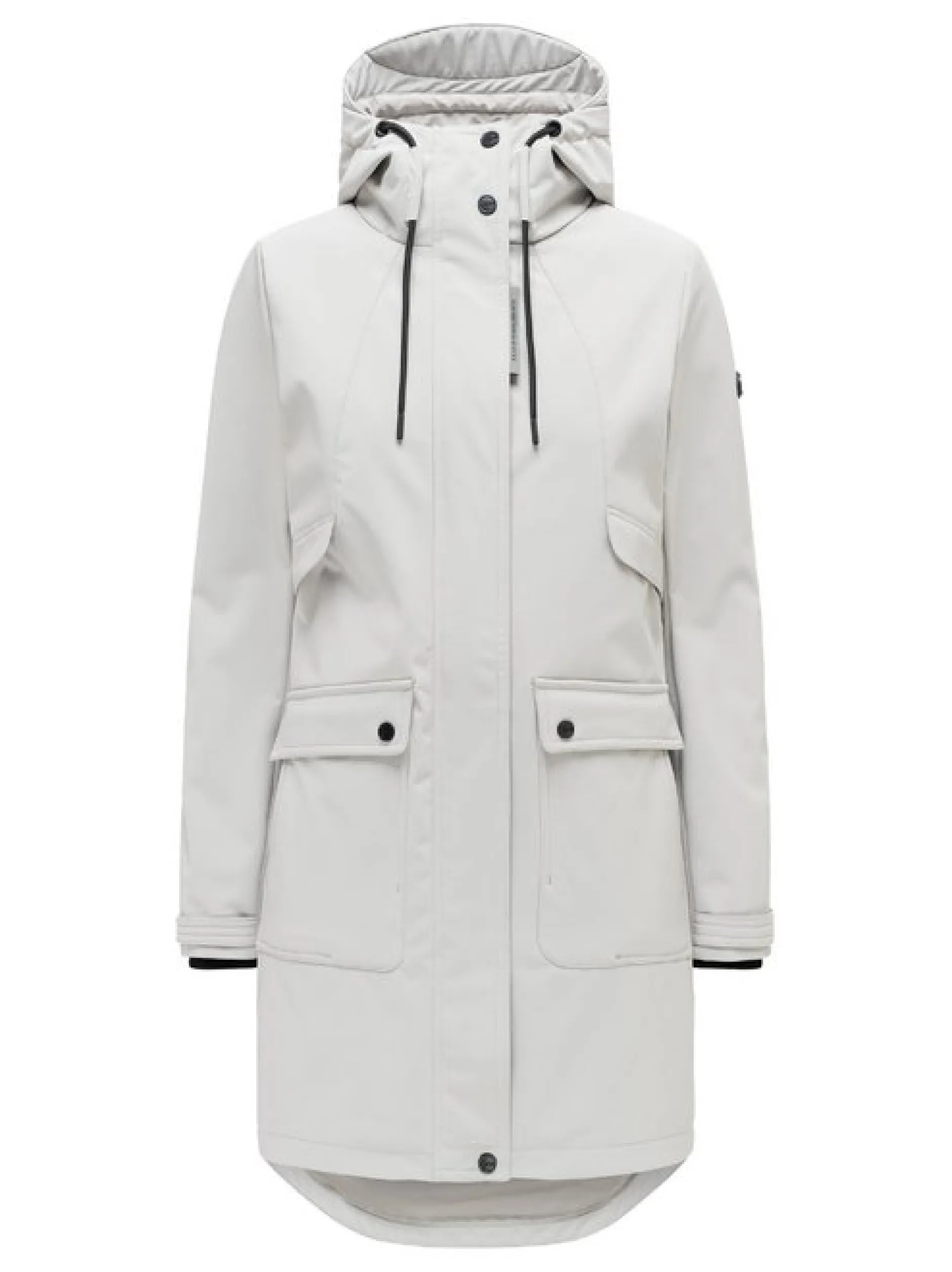 Navahoo Damen Softshellmantel - Morgennebel 14 in ecru