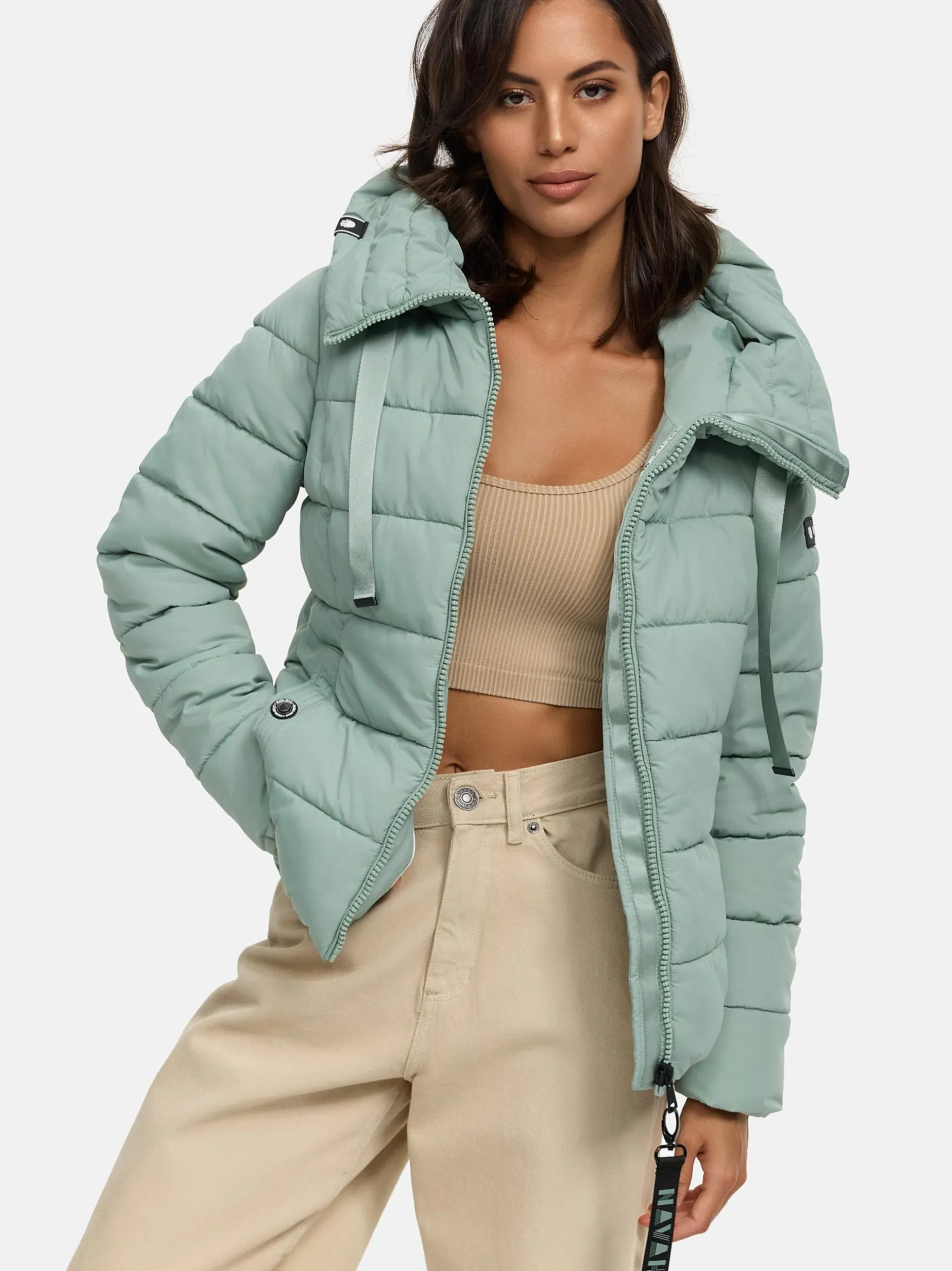 Navahoo Damen Steppjacke - Amayaa in mint