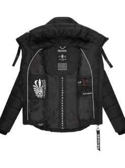 Navahoo Damen Steppjacke - Amayaa in schwarz