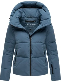 Navahoo Damen Steppjacke - Frostherz XIV in blau