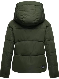 Navahoo Damen Steppjacke - Frostherz XIV in oliv