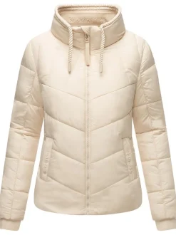 Navahoo Damen Steppjacke - Liebesfee 14 in beige