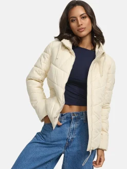 Navahoo Damen Steppjacke - Liebesfee 14 in beige