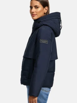 Navahoo Damen Steppjacke - Liebesküken XIV in marine