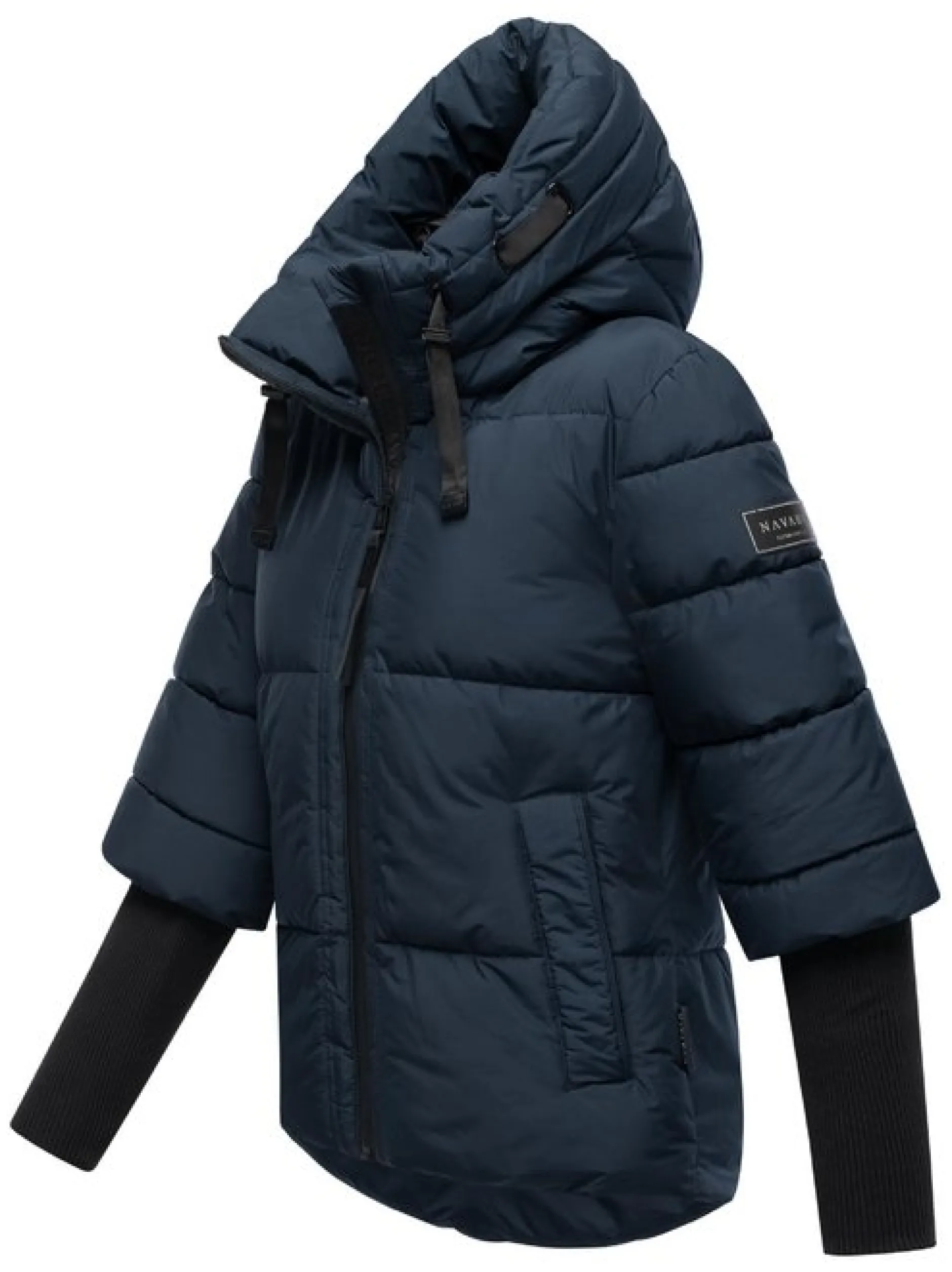 Navahoo Damen Steppjacke - Lotusherz XIV in marine