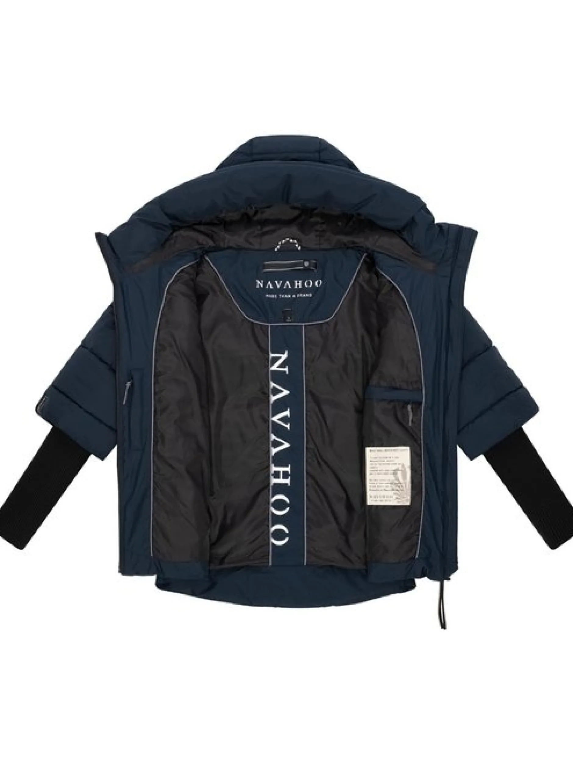Navahoo Damen Steppjacke - Lotusherz XIV in marine