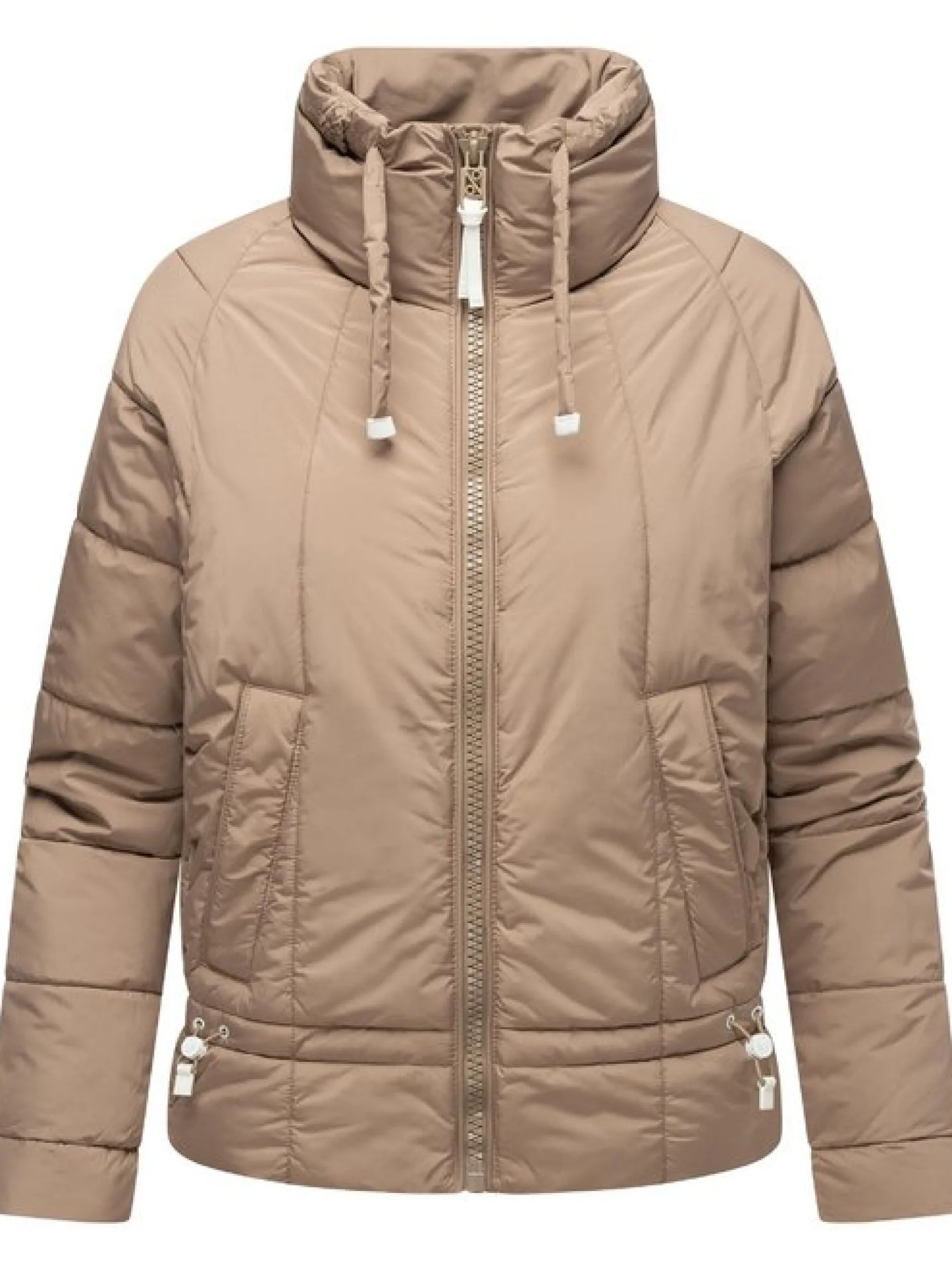 Navahoo Damen Steppjacke - Luftzauber 14 in taupe