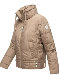 Navahoo Damen Steppjacke - Luftzauber 14 in taupe
