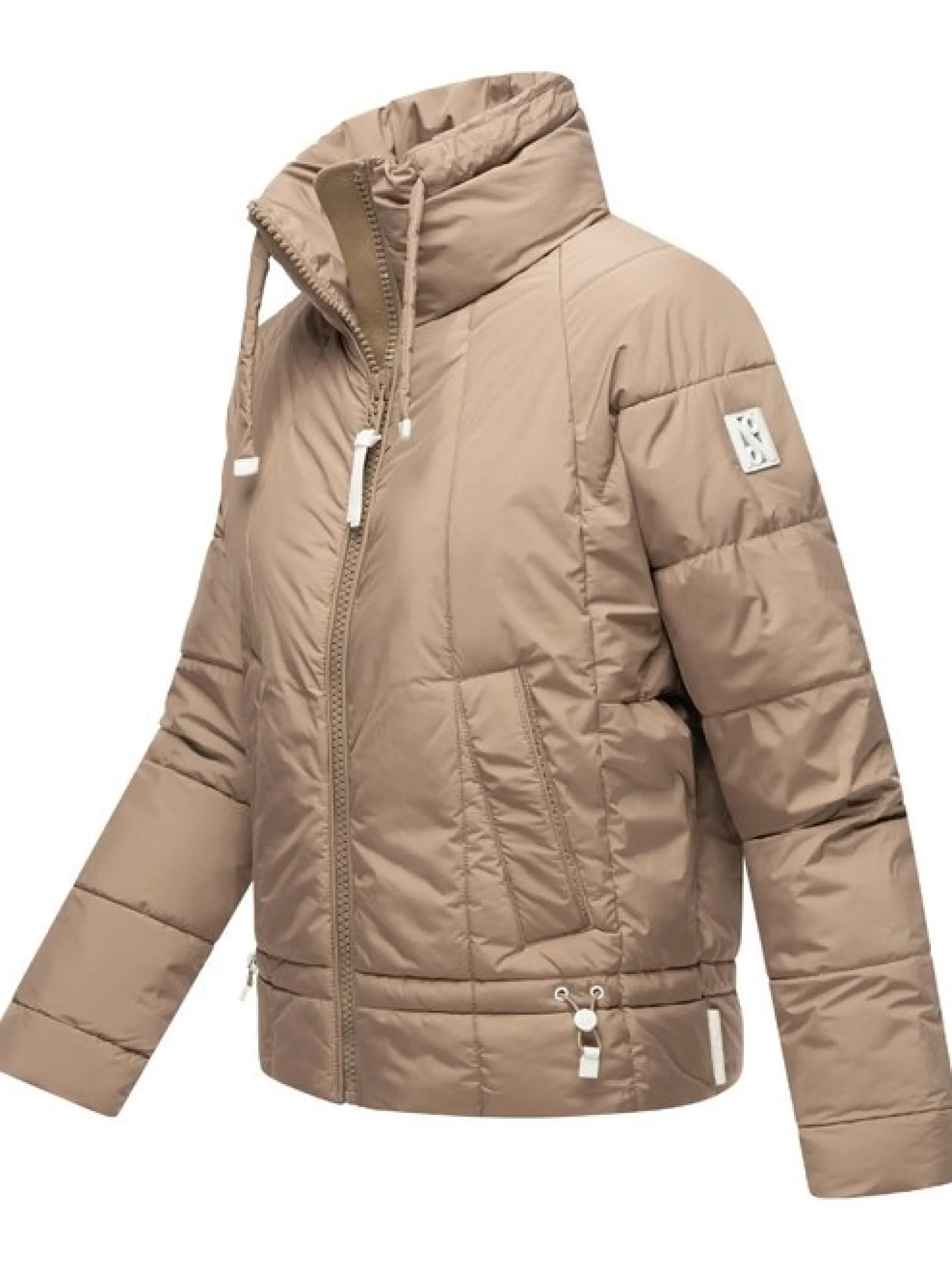 Navahoo Damen Steppjacke - Luftzauber 14 in taupe