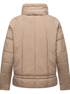 Navahoo Damen Steppjacke - Luftzauber 14 in taupe