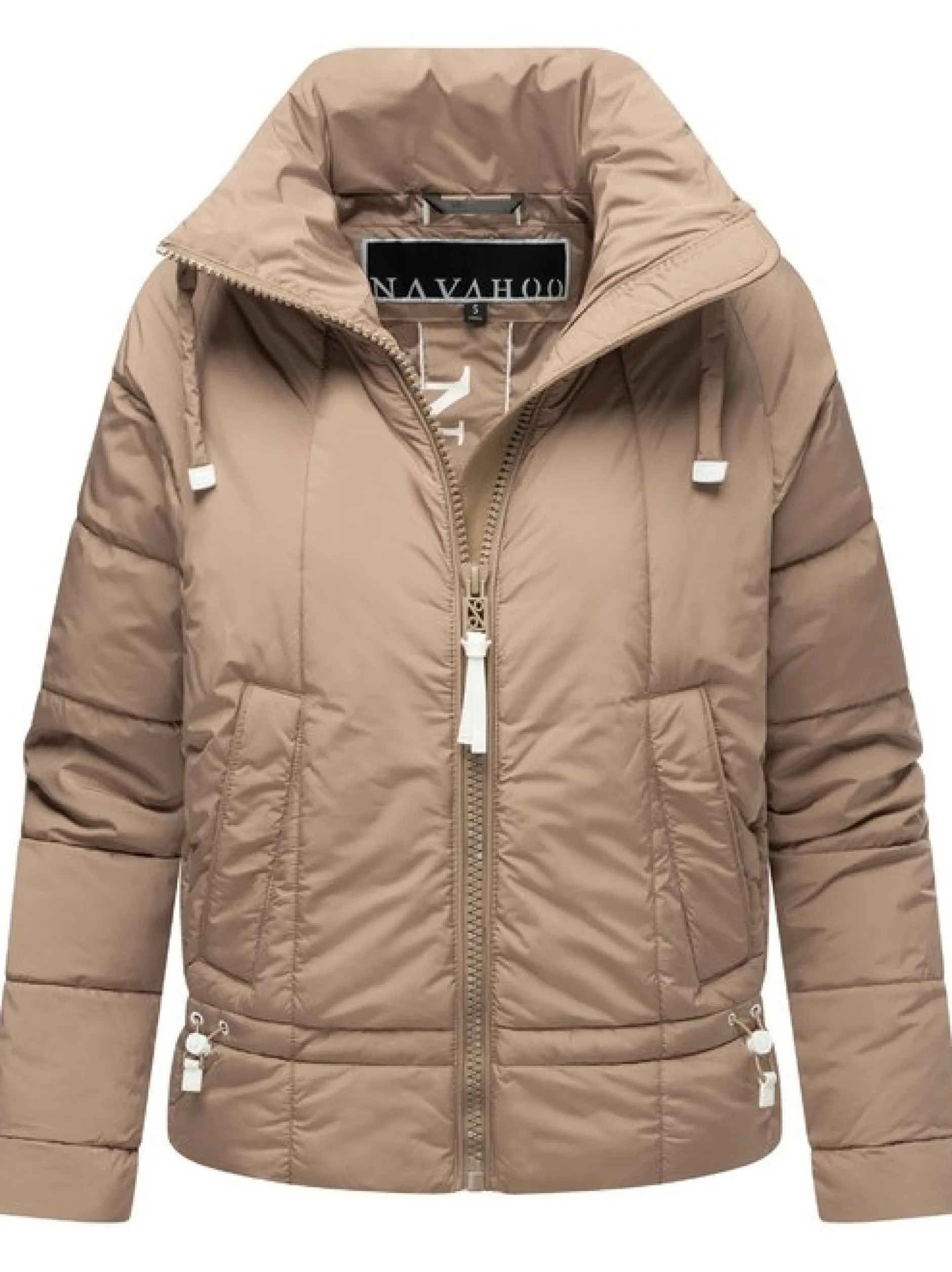 Navahoo Damen Steppjacke - Luftzauber 14 in taupe