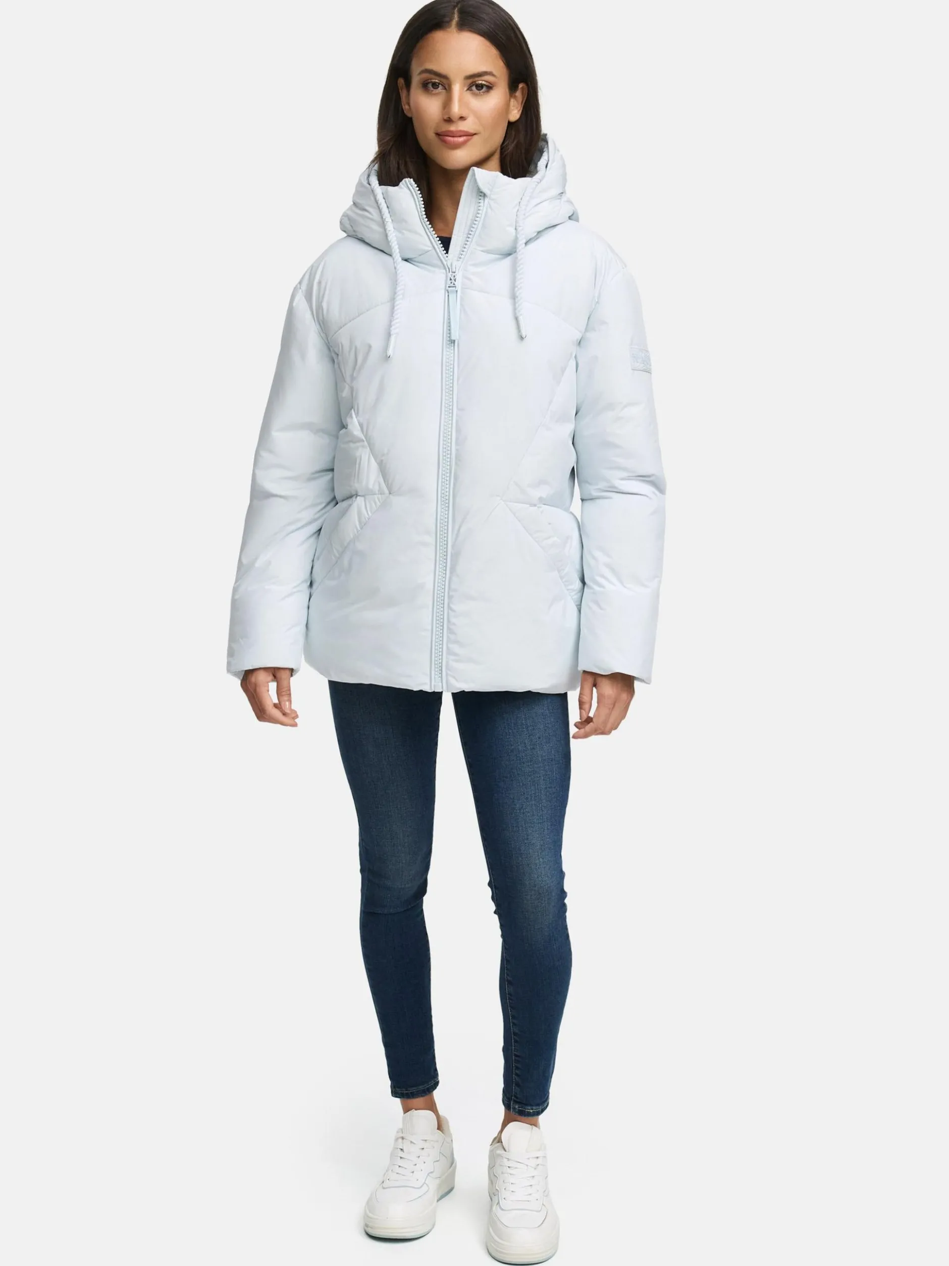 Navahoo Damen Steppjacke - Pastellzauber 14 in hellblau