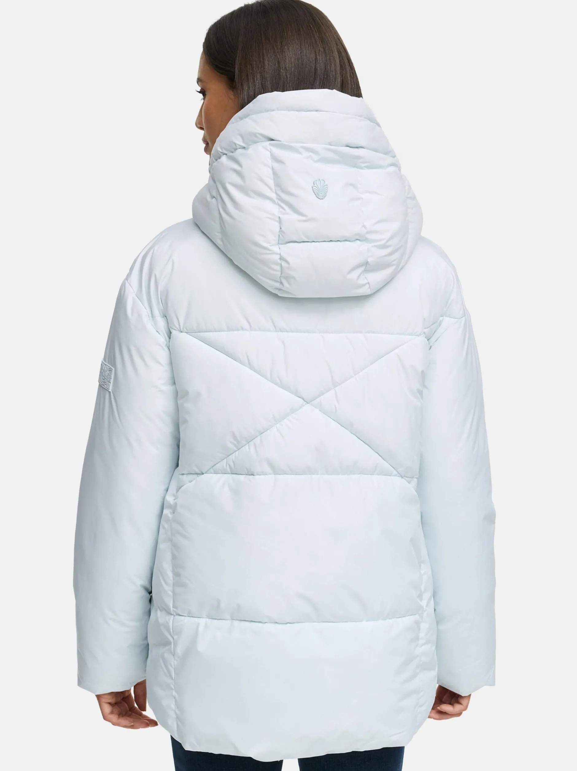 Navahoo Damen Steppjacke - Pastellzauber 14 in hellblau