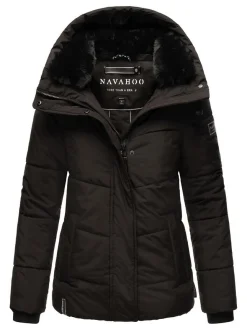 Navahoo Damen Steppjacke - Sag ja XIV in schwarz
