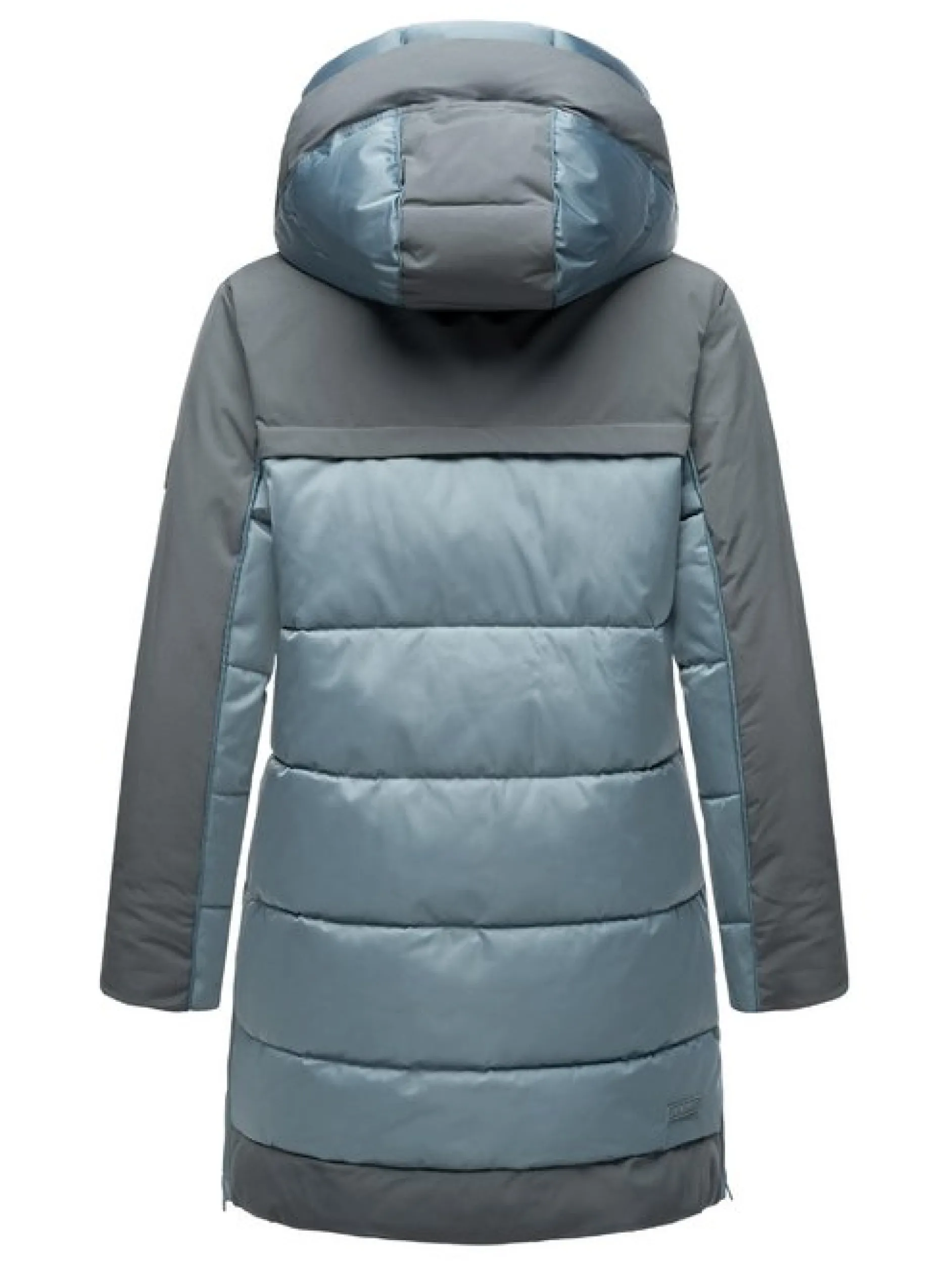 Navahoo Damen Steppjacke - Samtkätzchen in blau