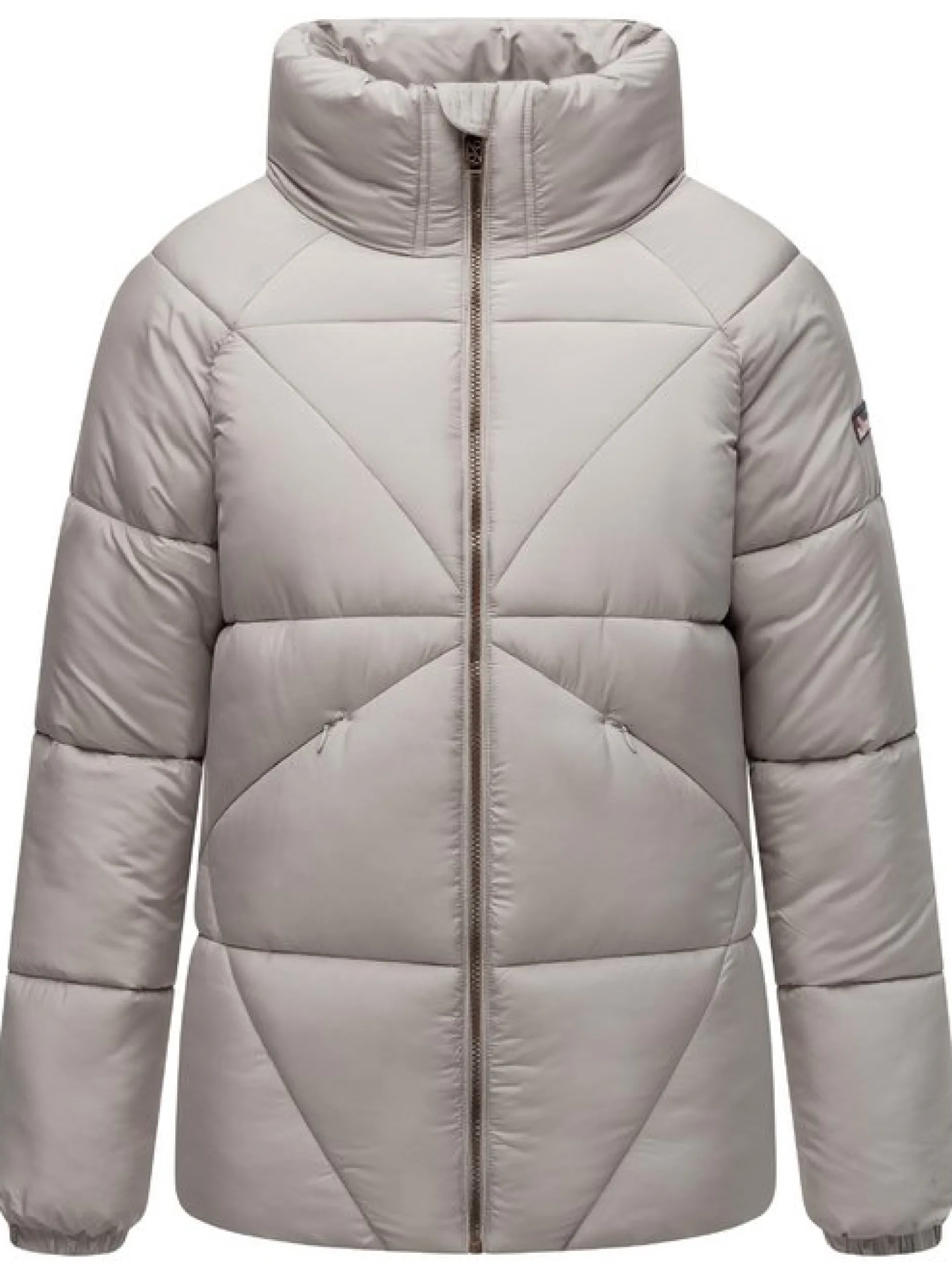 Navahoo Damen Steppjacke - Schokolinaa 14 in grau
