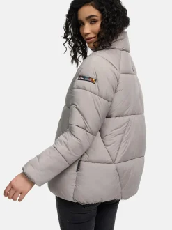 Navahoo Damen Steppjacke - Schokolinaa 14 in grau