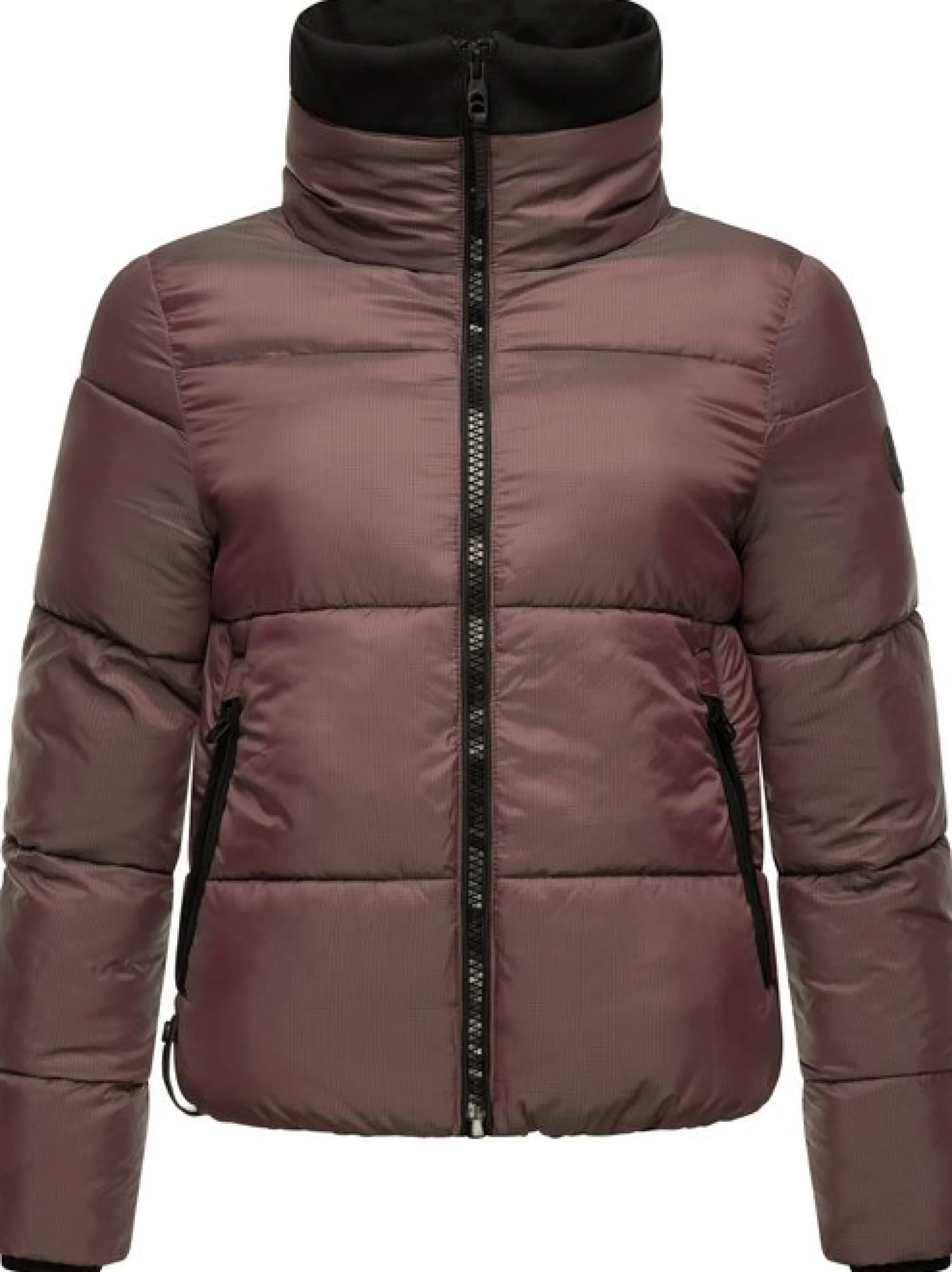 Navahoo Damen Steppjacke - Sternschnüppchen in aubergine