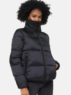 Navahoo Damen Steppjacke - Sternschnüppchen in schwarz