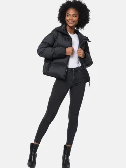 Navahoo Damen Steppjacke - Sternschnüppchen in schwarz