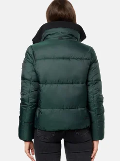 Navahoo Damen Steppjacke - Sternschnüppchen in tanne