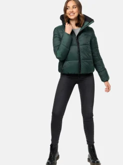 Navahoo Damen Steppjacke - Sternschnüppchen in tanne