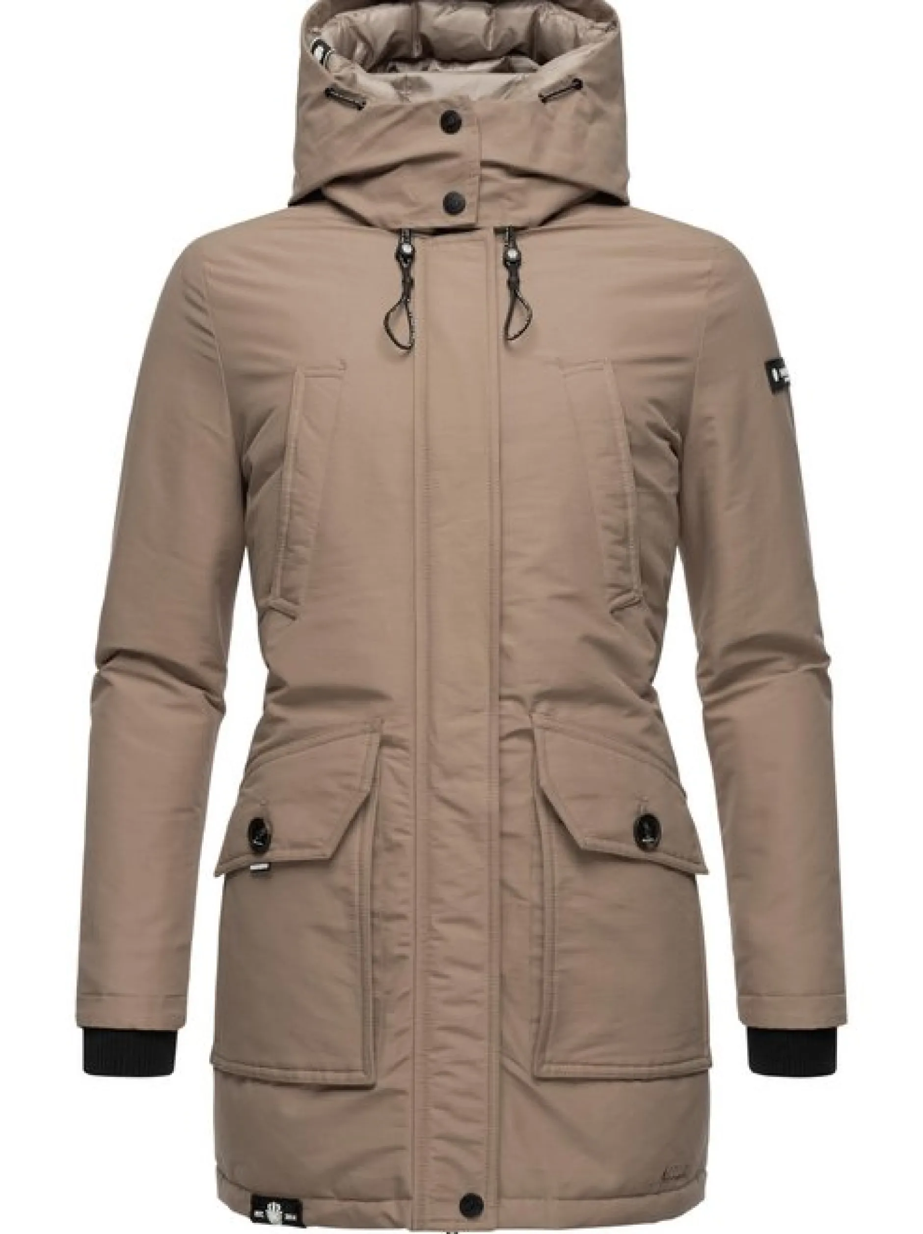 Navahoo Damen Winterjacke - Blizzardstorm in taupe