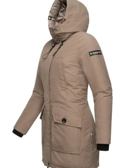 Navahoo Damen Winterjacke - Blizzardstorm in taupe