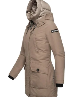 Navahoo Damen Winterjacke - Blizzardstorm in taupe