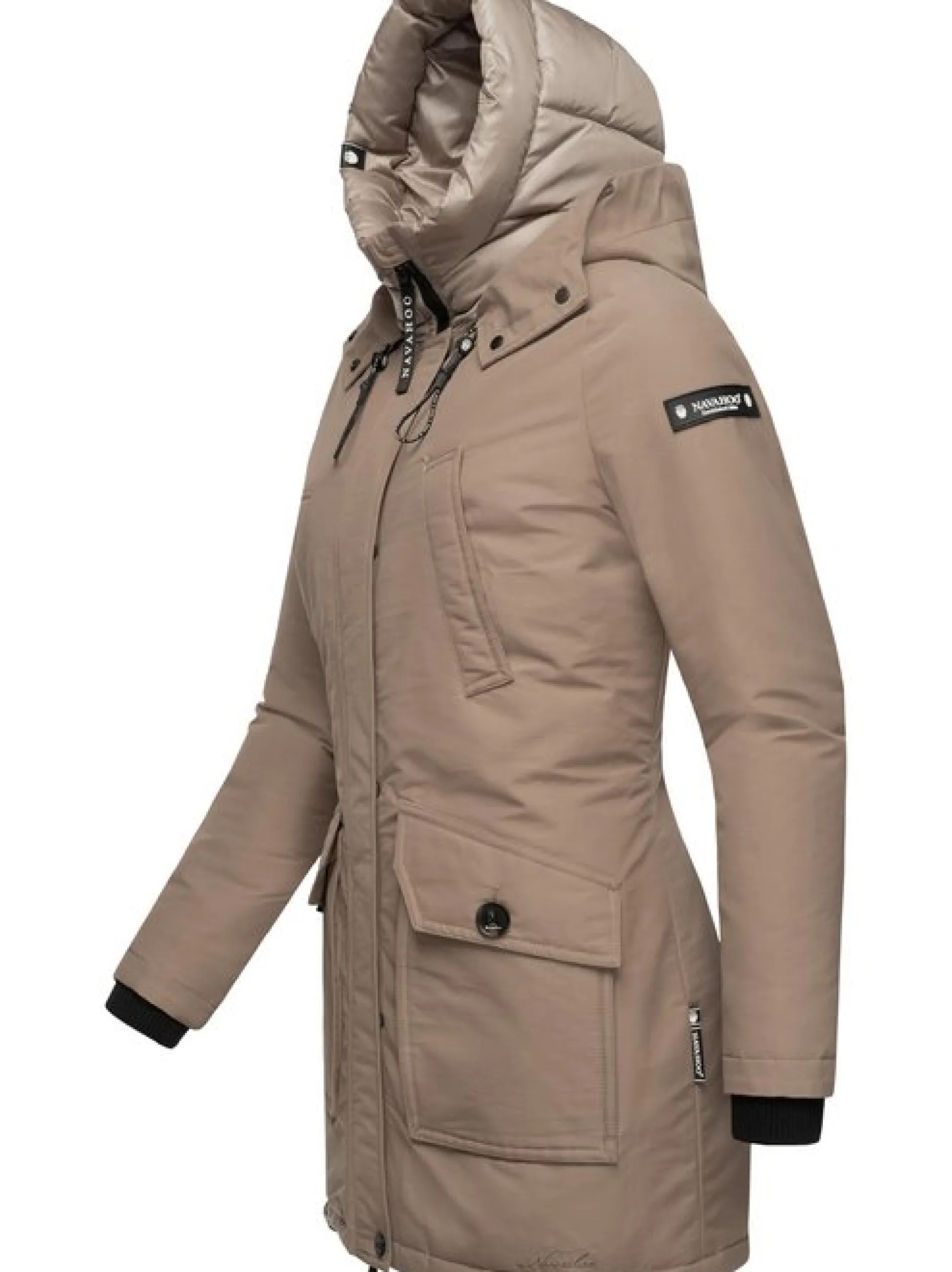 Navahoo Damen Winterjacke - Blizzardstorm in taupe