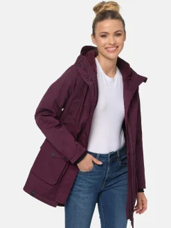 Navahoo Damen Winterjacke - Brinjaa in lila